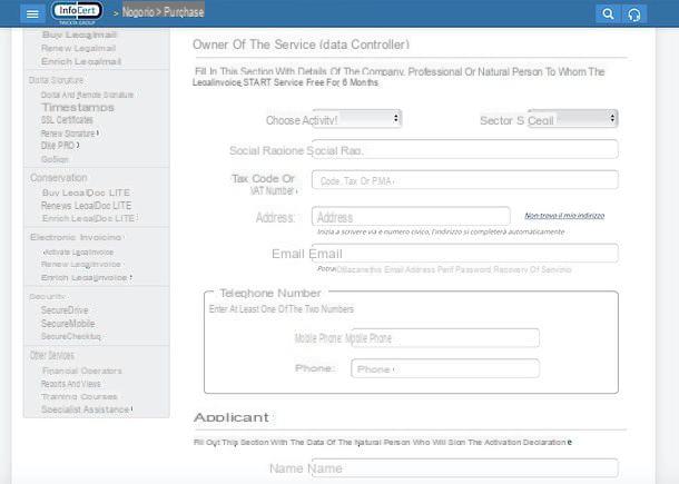 How InfoCert Legalinvoice works