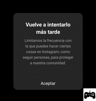 Por que instagram no me deja seguir cuentas