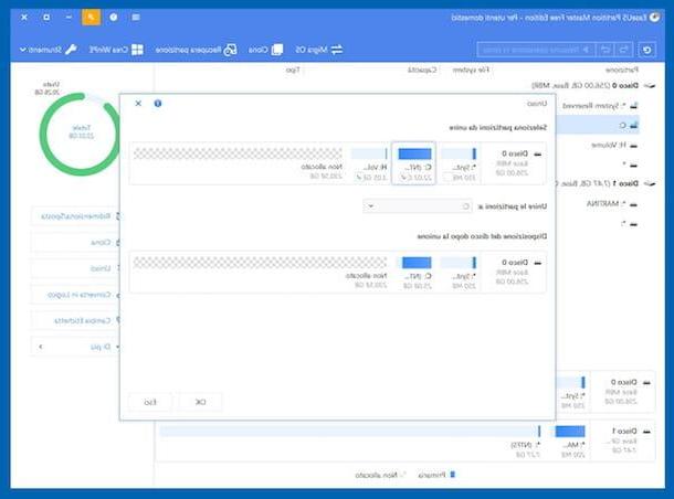 Comment réunir un disque dur partitionné