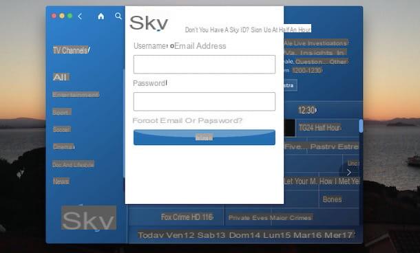 How Sky Go works