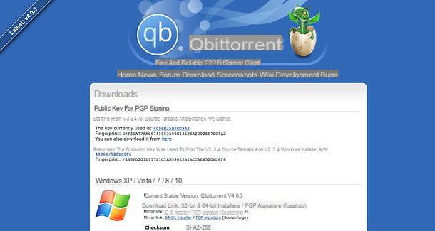 Como usar qBittorrent