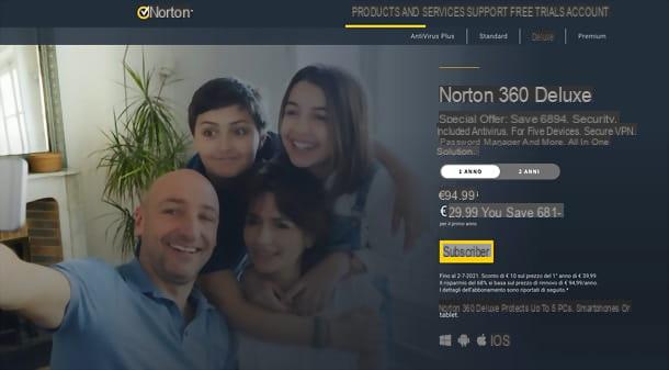 Como funciona o Norton 360 Deluxe