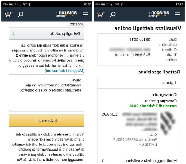 How to contact Amazon seller