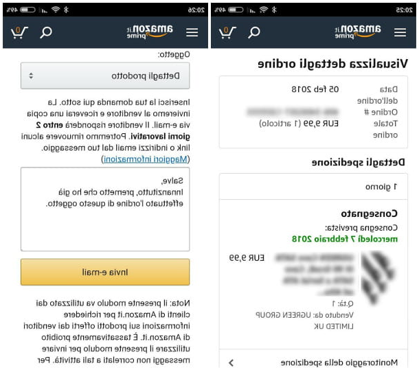 Cómo contactar al vendedor de Amazon