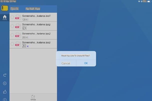 Cómo abrir un archivo RAR con iPad