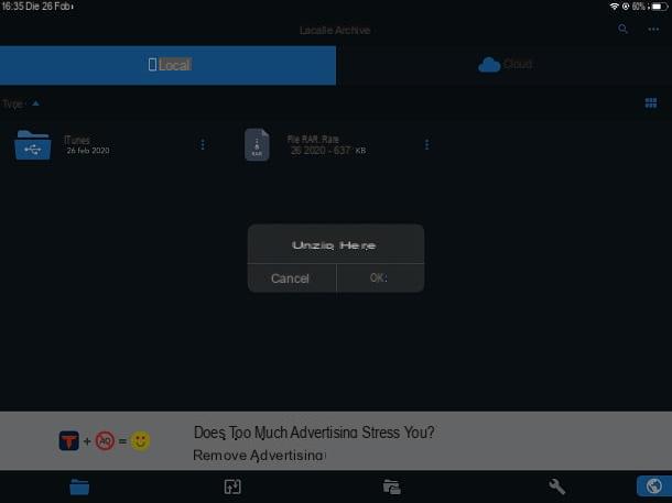 Cómo abrir un archivo RAR con iPad