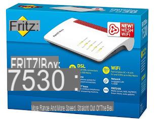 AVM FRITZ! Box 7530 Os melhores repetidores WiFi de 5 GHz para aumentar a cobertura da Internet