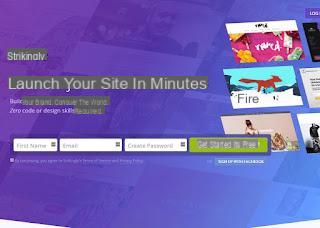Site-Striking 10 easy ways to create a personal website for free