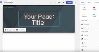 Google Sites 10 easy ways to create a personal website for free