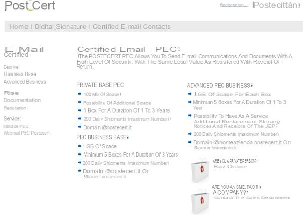 How to open a certified e-mail