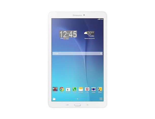 How to insert Samsung tablet SIM