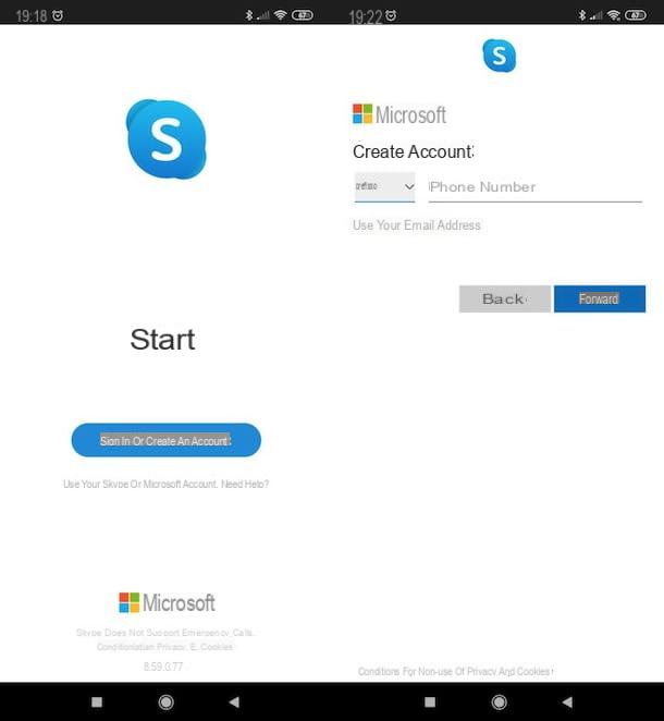 How Skype works on mobile