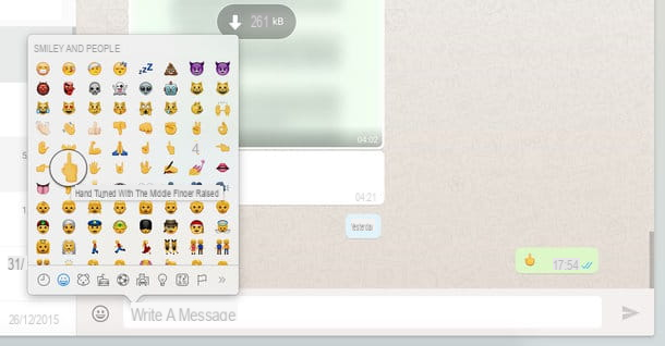 Comment avoir le majeur sur WhatsApp