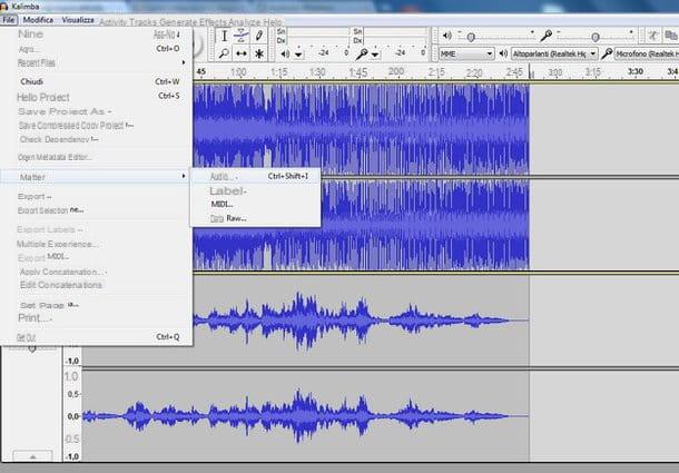 Como usar o Audacity