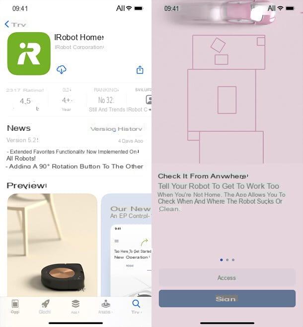 Comment fonctionne l'application iRobot Home