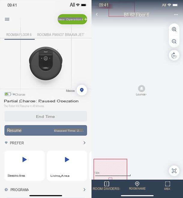 Comment fonctionne l'application iRobot Home