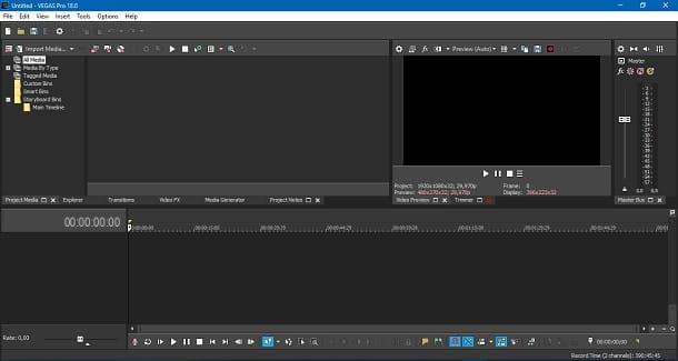 Como usar o Sony VEGAS