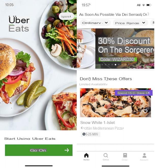 Cómo funciona Uber Eats