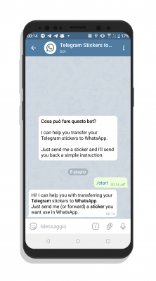 How to import stickers from Telegram to WhatsApp