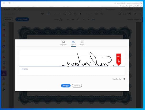 Comment insérer une signature d'image dans un PDF