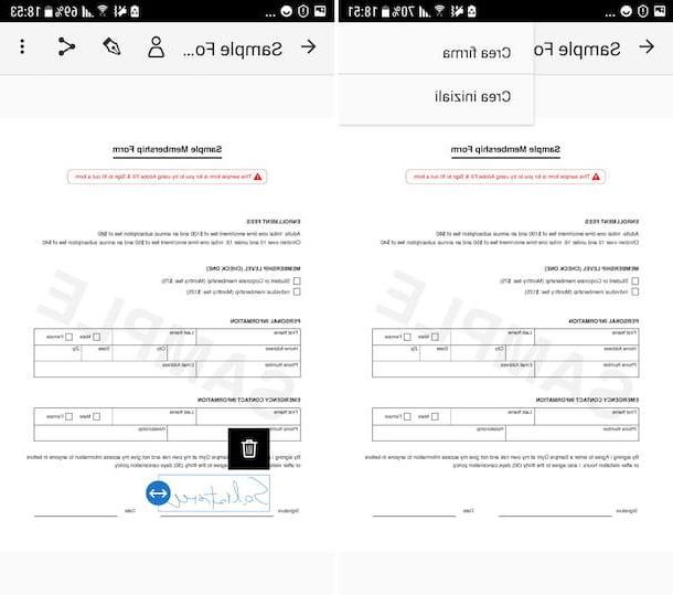 How to insert image signature in PDF